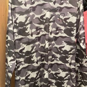 Unisex Camo Hooded Shirt