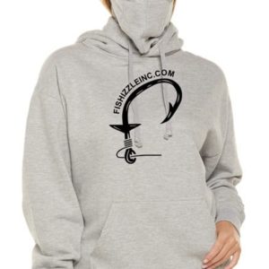 Unisex Pullover Hoodie w/ built in Ear Loop Mask