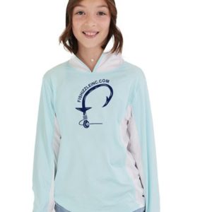 Youth UPF 50 Color Block Hoodie